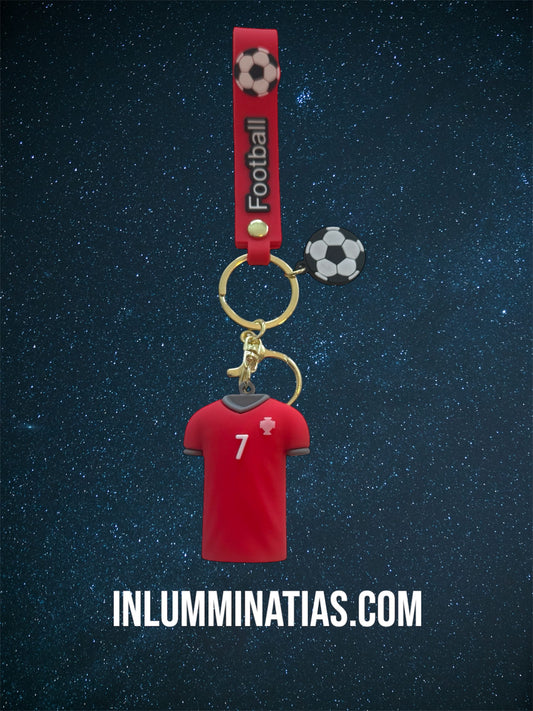 Sleutelhangers van voetbalteams en sterren, ontworpen door Inlumminatias. Verkrijgbaar in stijlen van Portugal en Frankrijk, met iconen zoals Cristiano Ronaldo en Kylian Mbappé. Deze hoogwaardige sleutelhangers zijn een must-have voor fans die hun favoriete land of speler willen vertegenwoordigen. Perfect voor dagelijks gebruik of als cadeau voor voetbalfans